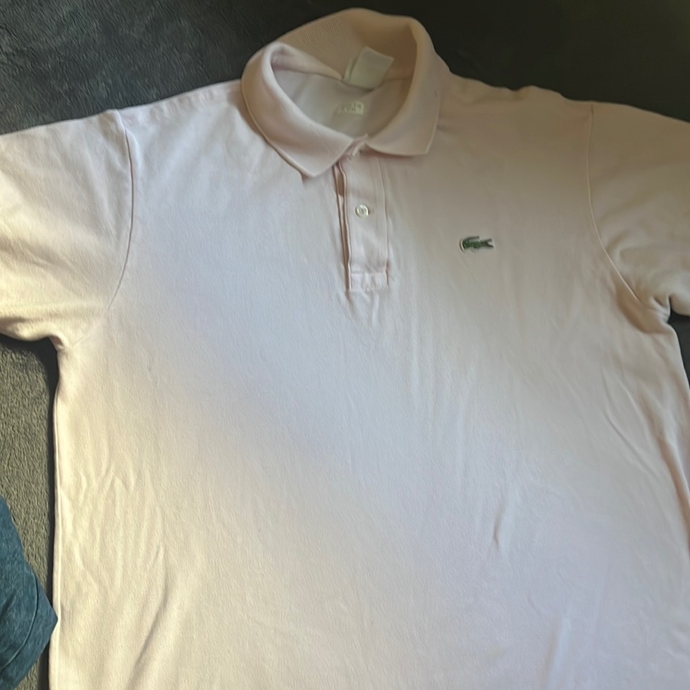 Men’s Lacoste polo shirt